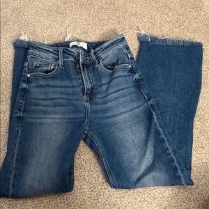 Classic Blue Straight Leg Women's Jeans